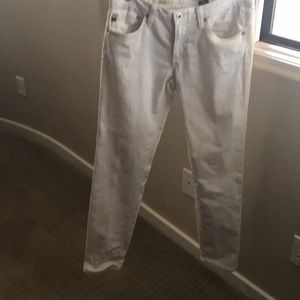 Adriano Goldshmied stilt cigarette white jeans